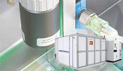 LPKF's Allegro &reg; is steps ahead of the pack. Innovations in substrate handling such as substituting a precision air cushion for mechanical rollers means tighter accuracy, higher quality, better yields, and much lower operating costs. Handling improvements are coupled with innovative laser etching mechanisms that have far fewer parts, much lower mass, and therefore greater speed, accuracy, and dependability.
